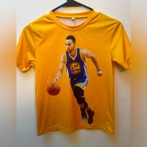 Stephen Curry #30 Golden State Warriors Name & Number Boys Size small (8) Shirt